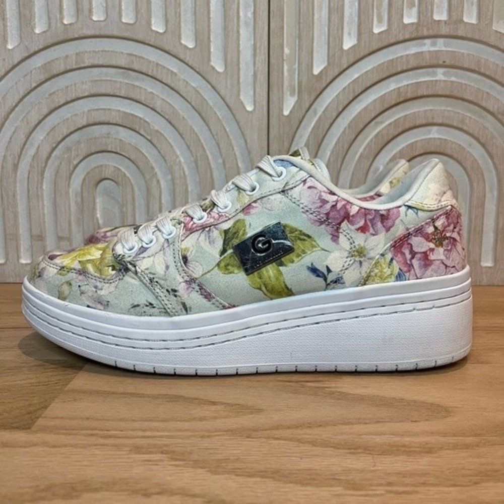 G by Guess Floral Rigster 3 Platform Sneakers - Picture 4 of 8